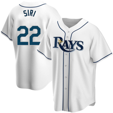 Tampa Bay Rays Jose Siri Light Blue 25th Anniversary Replica Jersey