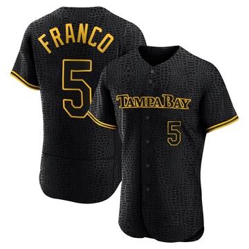 Wander Franco Tampa Bay Rays Signed Authentic Nike White Jersey USA SM –  Diamond Legends Online