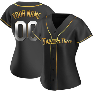 Custom Tampa Bay Rays Two-Button Jersey - Tampa Bay Rays-MAI383