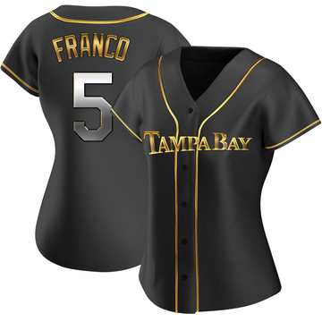 Wander Franco Tampa Bay Rays Signed Authentic Nike White Jersey USA SM –  Diamond Legends Online