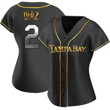 Men's Tampa Bay Rays Yandy Díaz White Home Replica Player Jersey