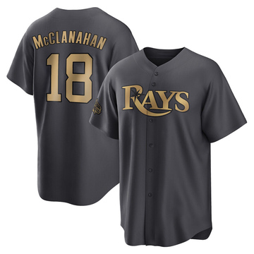 Shane McClanahan Name & Number T-Shirt - Navy - Tshirtsedge